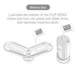 Tenga Flip Zero - Gravity White glijmiddel