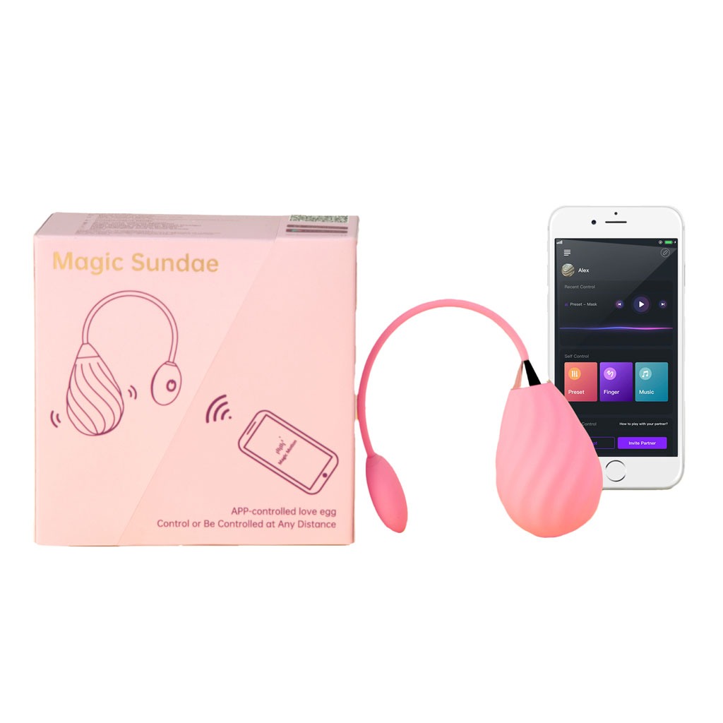 Magic Motion - Magic Sundae Vibratie Ei Roze doosje