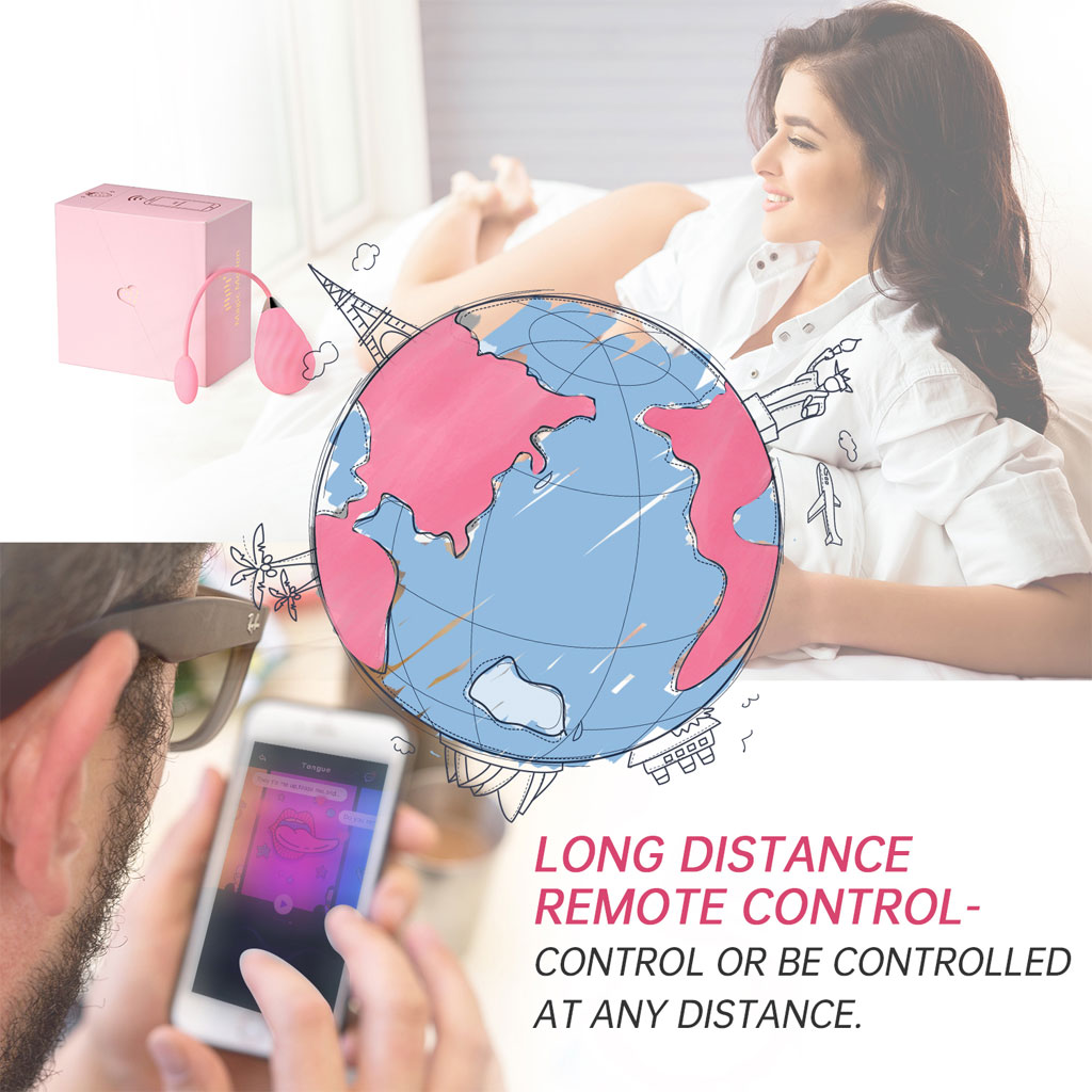 Magic Motion - Magic Sundae Vibratie Ei Roze verbinding