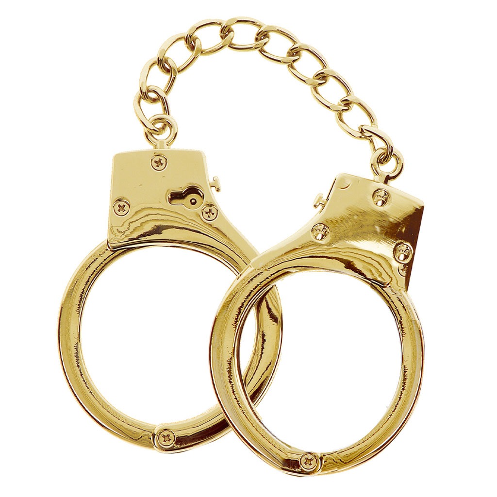 Taboom - Gouden BDSM Handboeien kopen