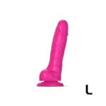 Strap-On-Me - Sliding Skin Realistische Dildo - Roze L