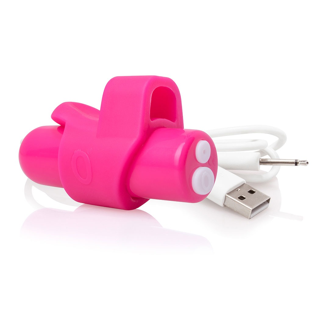 Screaming O - Charged Combo Kit Roze vinger vibrator