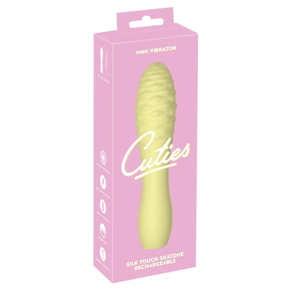 Cuties - Klassieke Vibrator Geel
