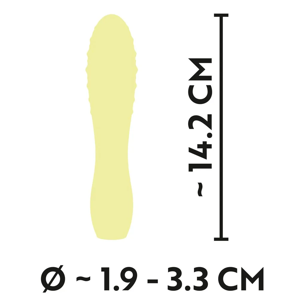 Cuties - Klassieke Vibrator Geel