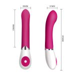Pretty Love - Daniel G-Spot Vibrator lengte
