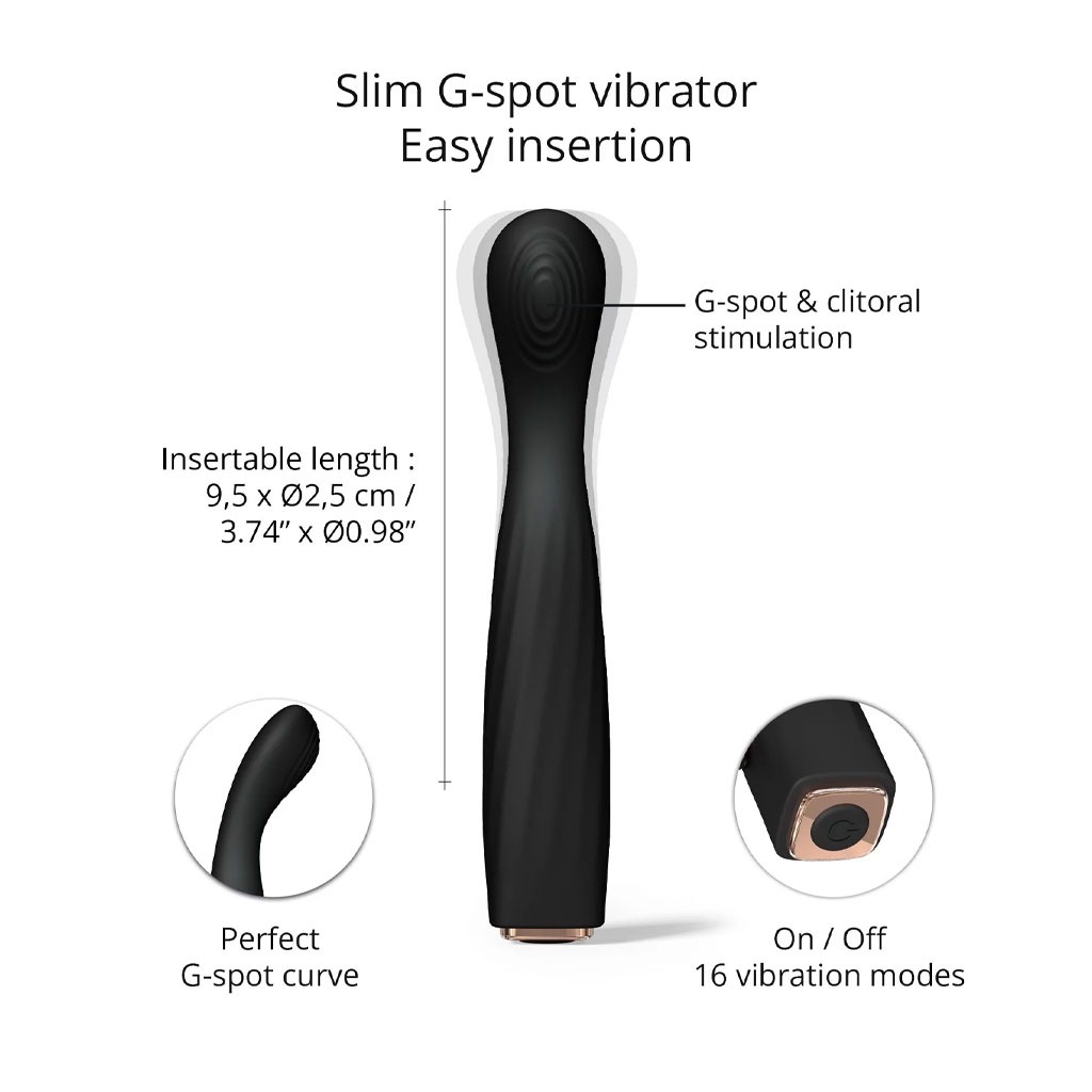 Love to Love - Feel Me G-Spot Vibrator Zwart info