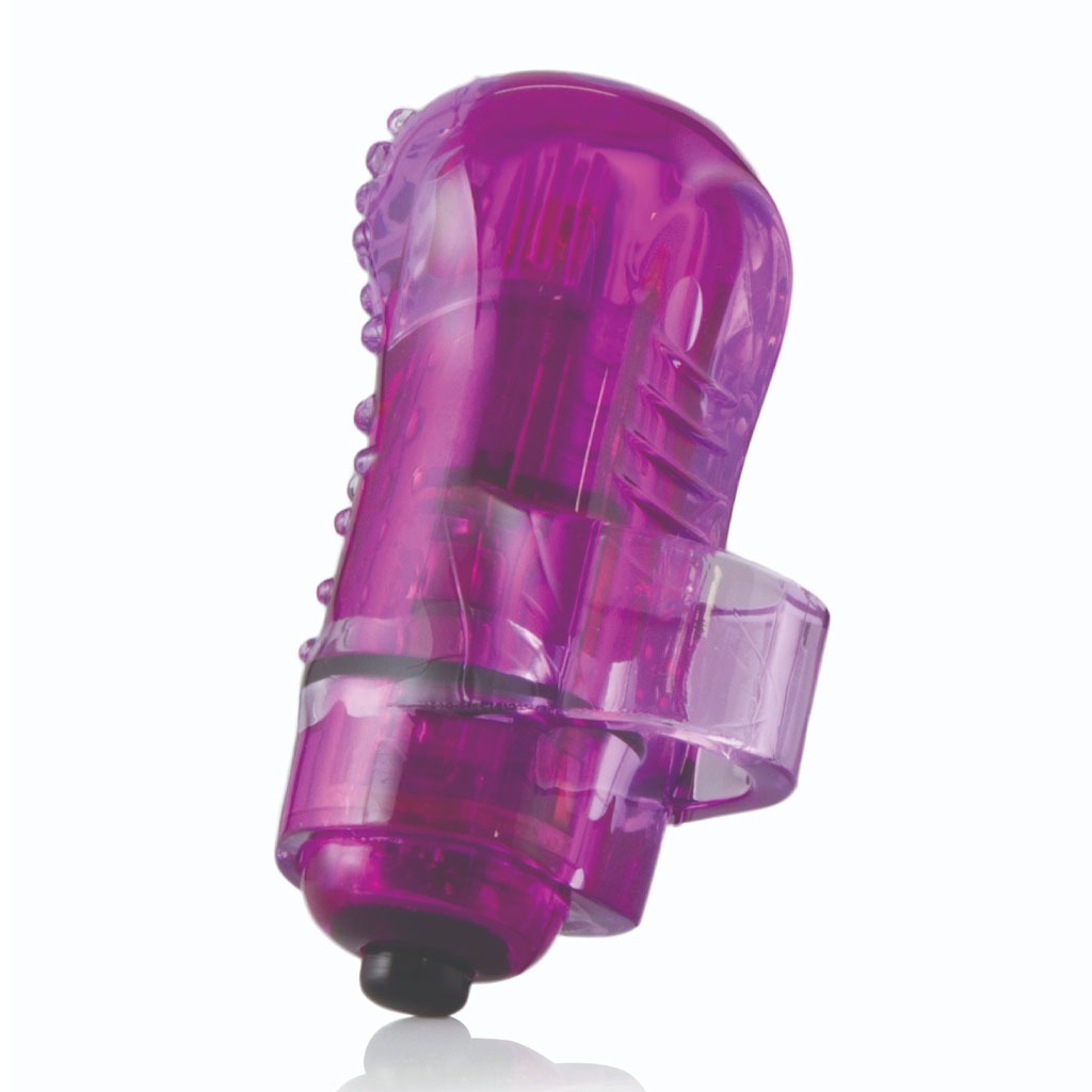 Screaming O - The Fingo Nubby Paars gebruik