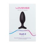 Lovense HUSH 2 - 44 mm Vibrerende Buttplug + APP verpakking