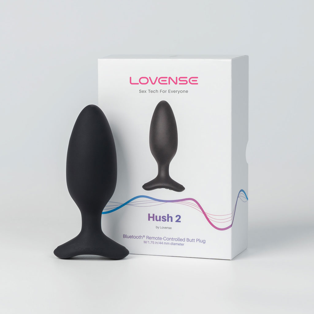 Lovense HUSH 2 - 44 mm Vibrerende Buttplug + APP kopen