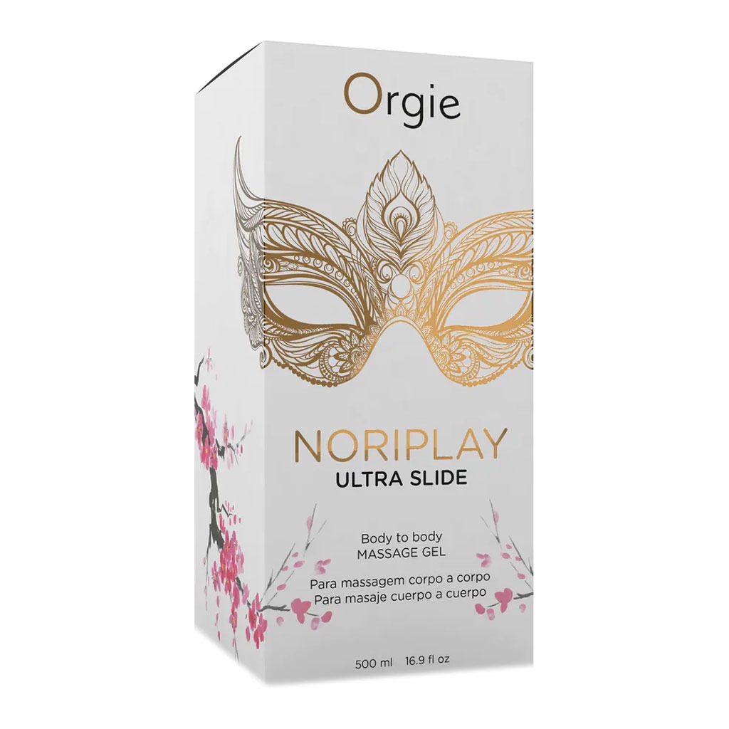 Orgie - Noriplay Body to Body Massage Gel doosje
