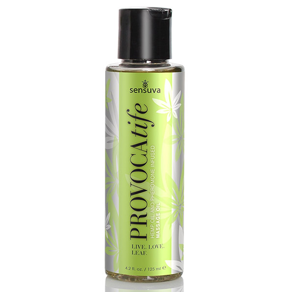 Sensuva – Provocatife Cannabis Oil & Pheromone Infused Massage Oil 120 ml