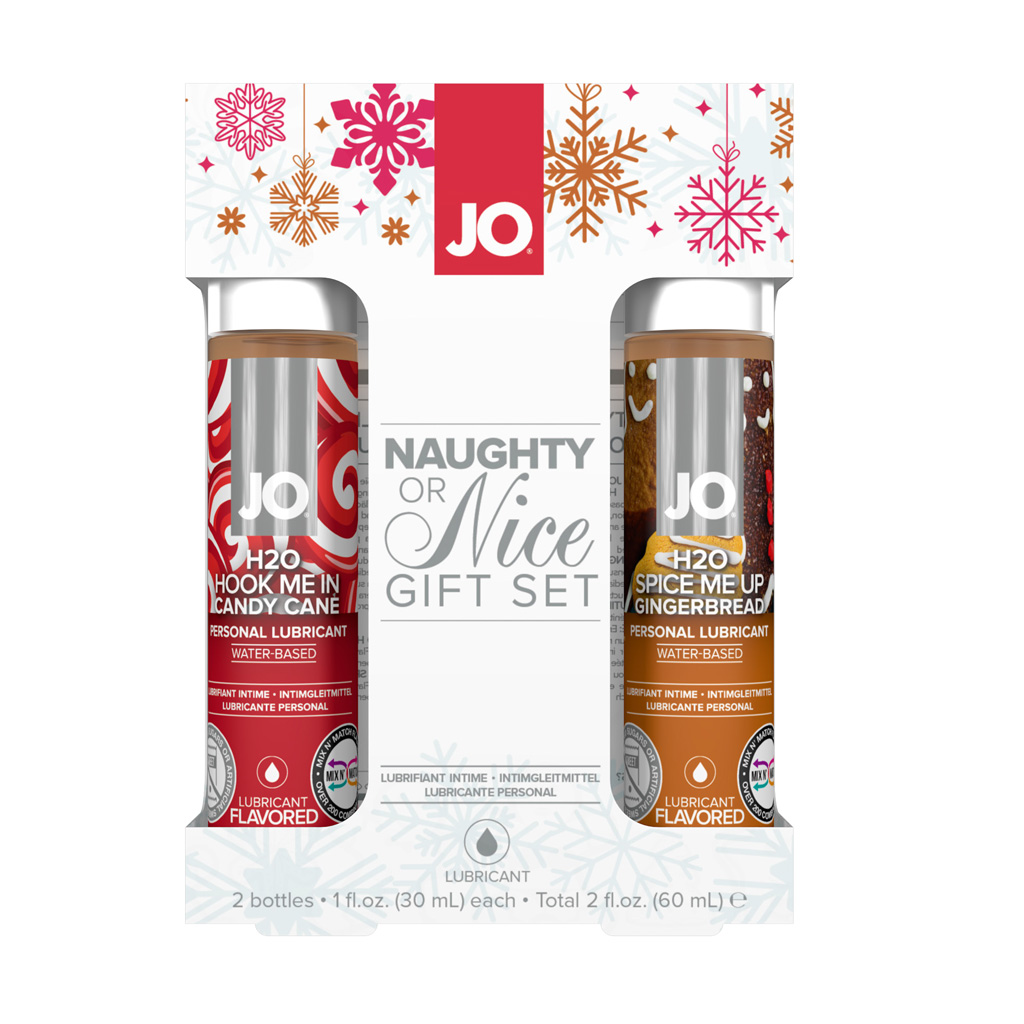 SYSTEEM JO – H2O Glijmiddel Naughty Or Nice Set 2X30ml