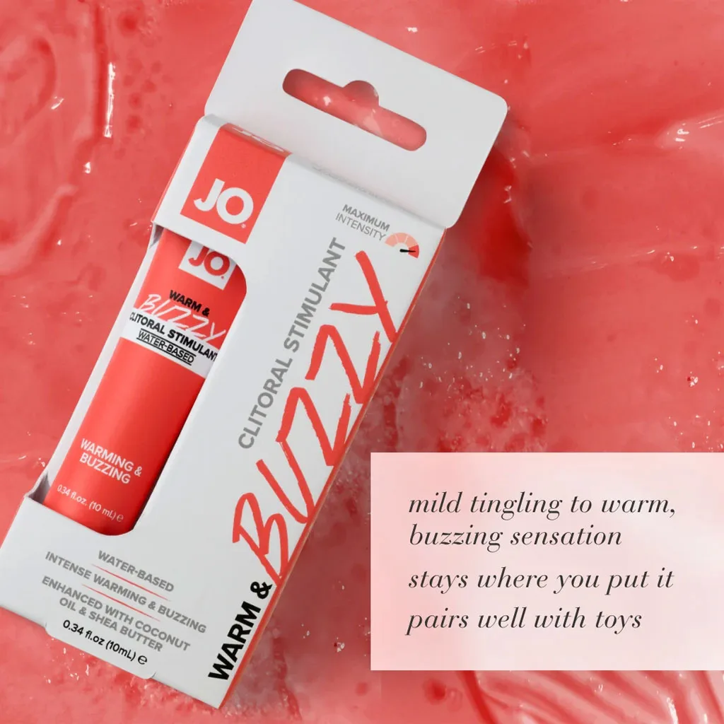 System Jo - Warm & Buzzy Clitoris Gel 10ml