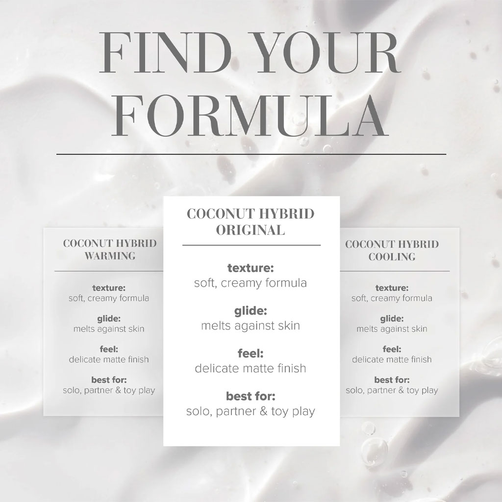 System Jo - Hybride Glijmiddel Kokosnoot 120ml formule
