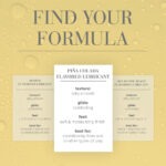 System Jo - H2O Glijmiddel Cocktails Pina Colada 60ml formule