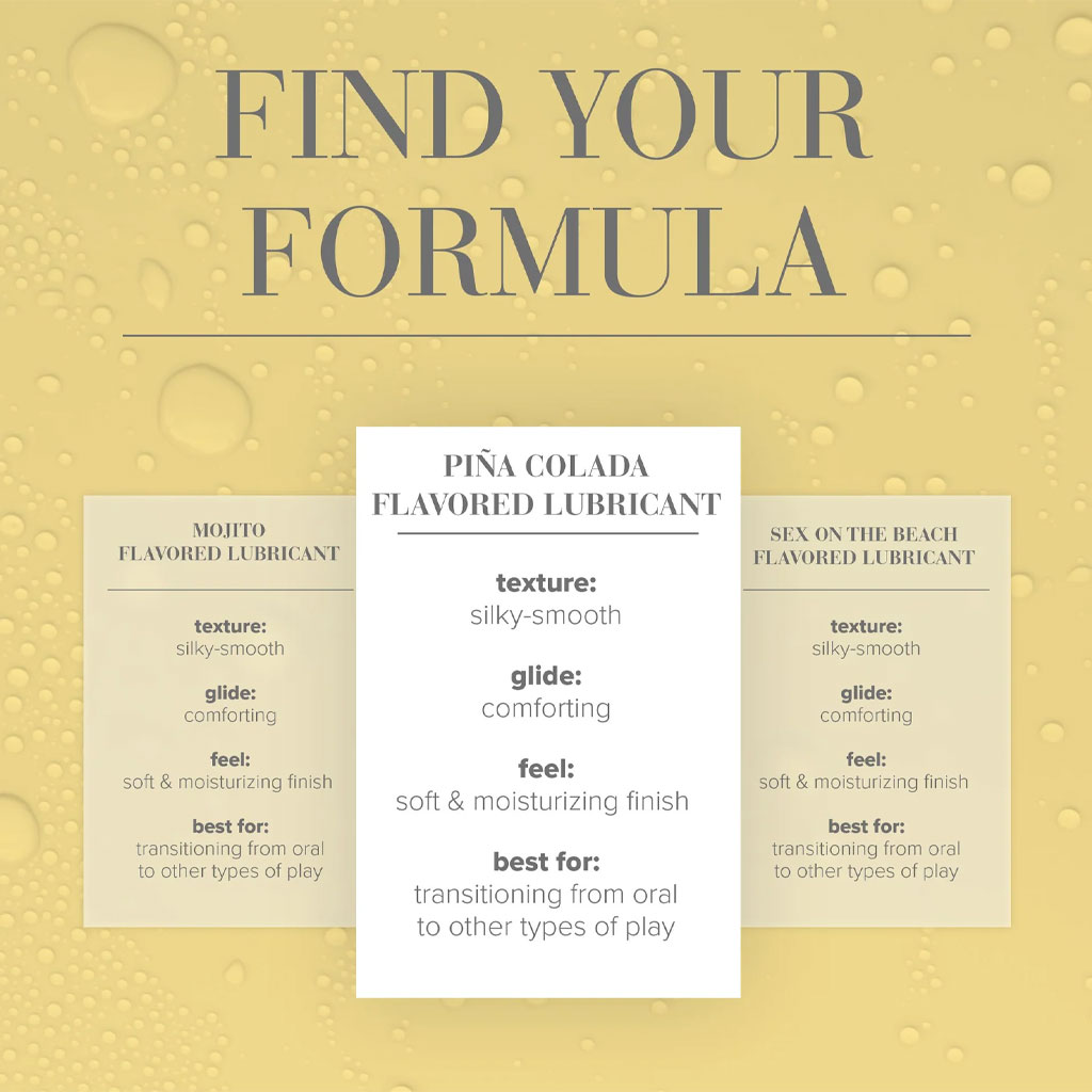 System Jo - H2O Glijmiddel Cocktails Pina Colada 60ml formule