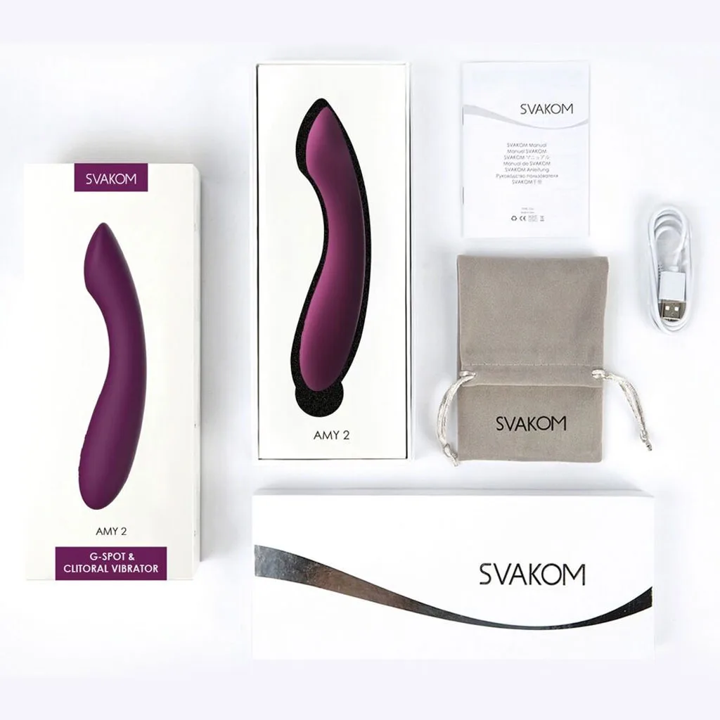 Svakom - Amy 2 G-Spot Vibrator Paars