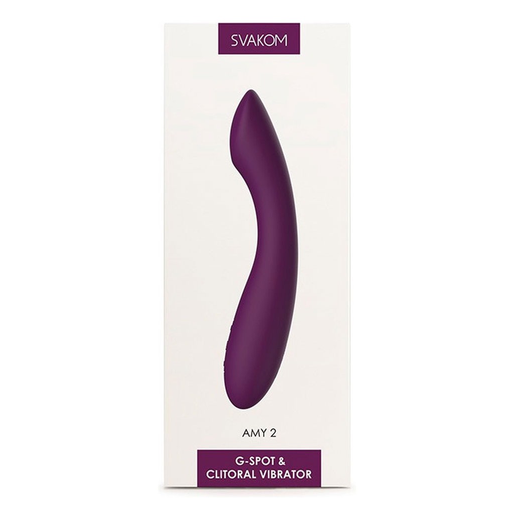 Svakom - Amy 2 G-Spot Vibrator Paars doosje