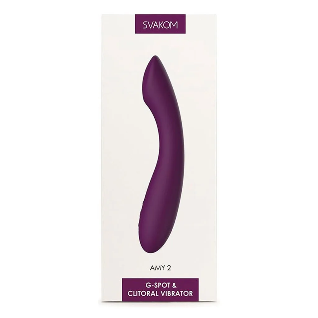 Svakom - Amy 2 G-Spot Vibrator Paars