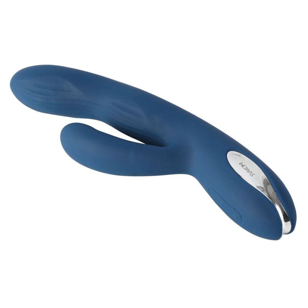 Svakom - Aylin Tapping Rabbit Vibrator Blauw kopen