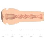 KIIROO - Feel Generic Stroker Anus - Pale lengte