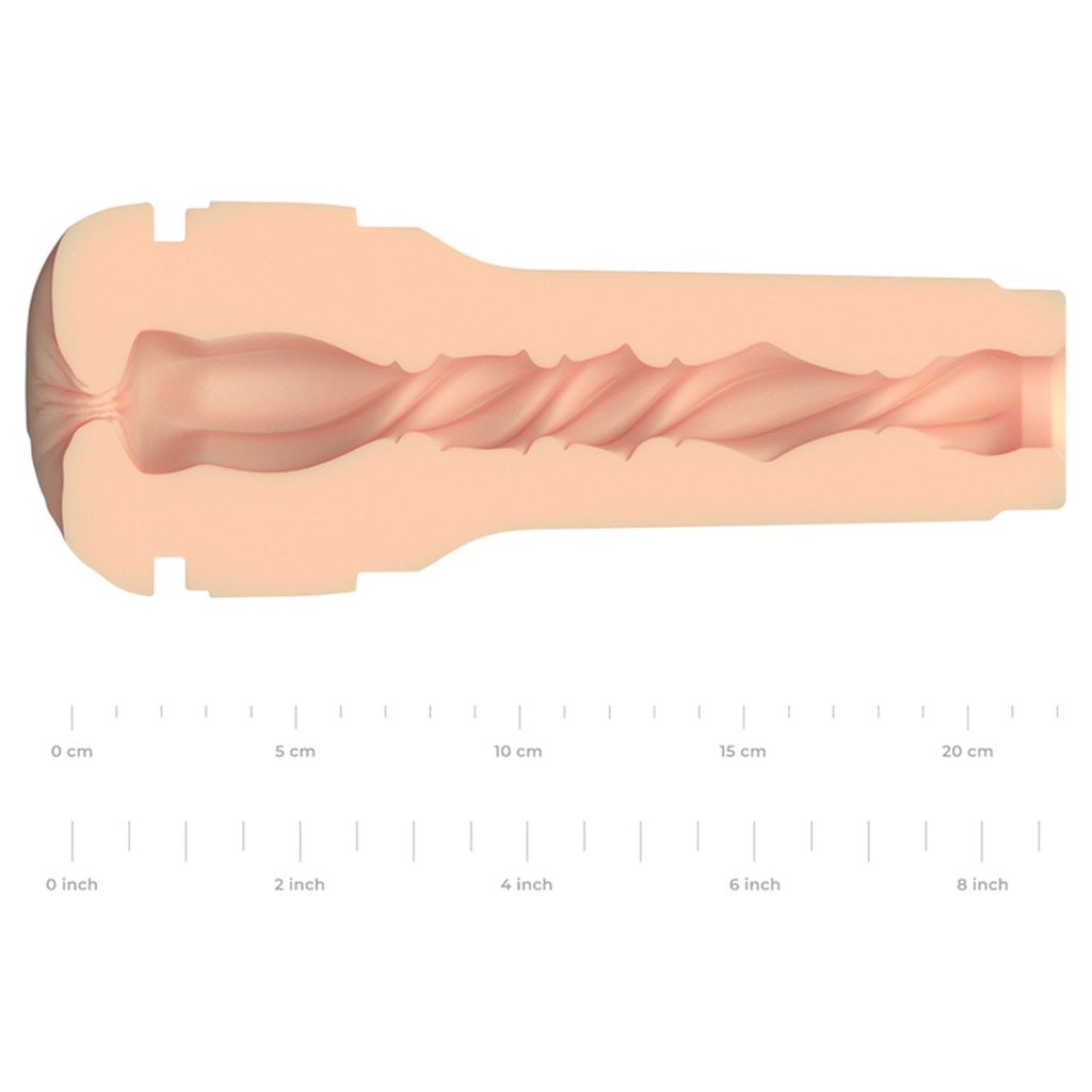KIIROO - Feel Generic Stroker Anus - Pale lengte