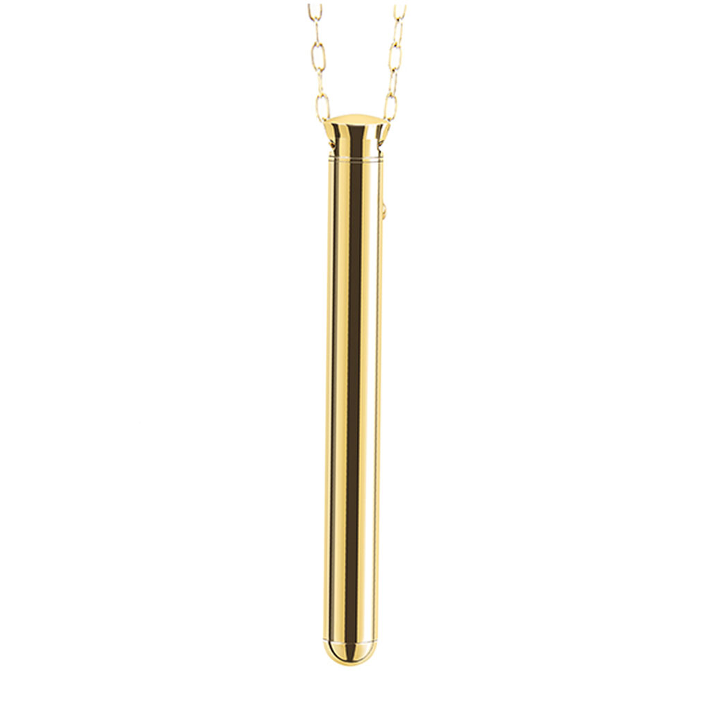 Le wand ketting vibrator goud