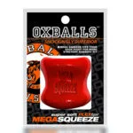 Oxballs - Mega Squeeze Ergofit Ballstretcher Rood