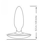ROMP - Bass Vibrerende Buttplug afmeting