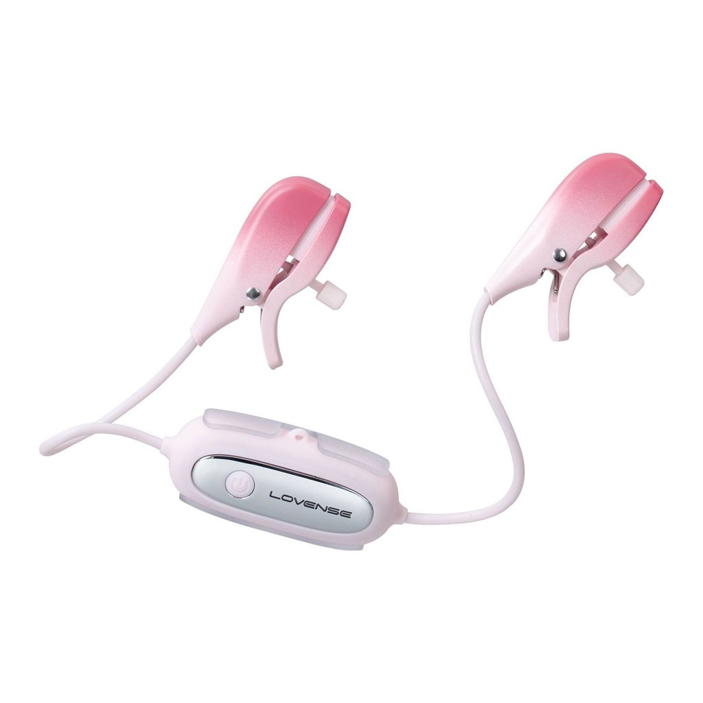 Lovense - Gemini Vibrerende Tepelklemmen met App vibraties