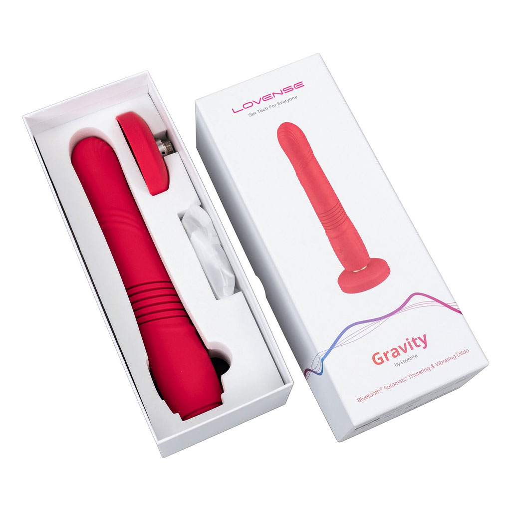 Lovense - Gravity Thrusting Dildo doosje