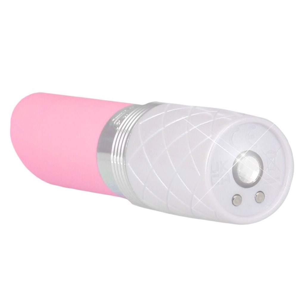 Pillow Talk - Lusty Luxe Lippenstift Massager Roze opladen