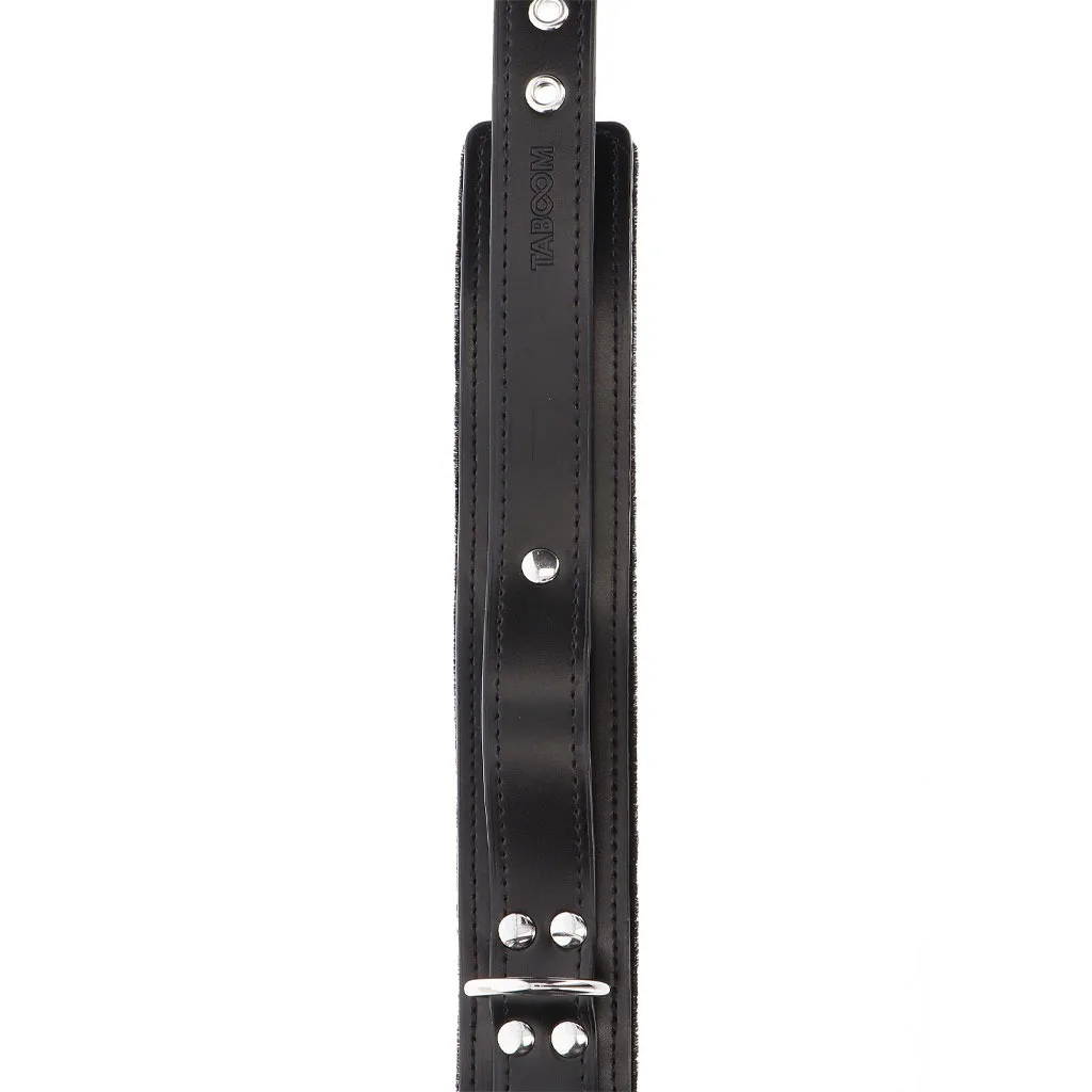 Taboom - Heavy D-Ring Collar Zwart