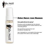 Mr. Stiff - Delay Spray gebruik