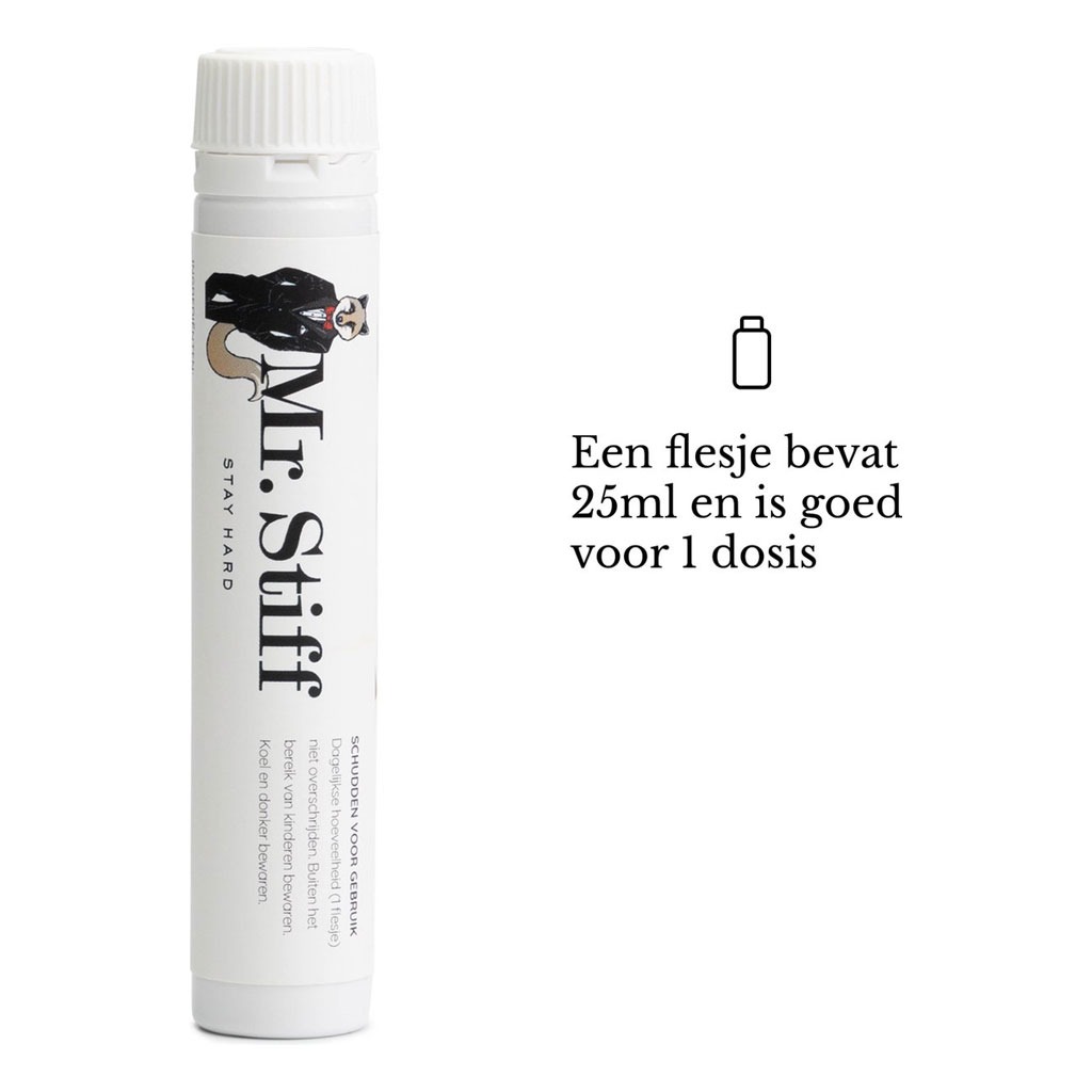 Mr. Stiff - Libido Booster Shot inhoud