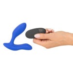 We-Vibe - Vector+ Anaal Vibrator Blauw gebruik