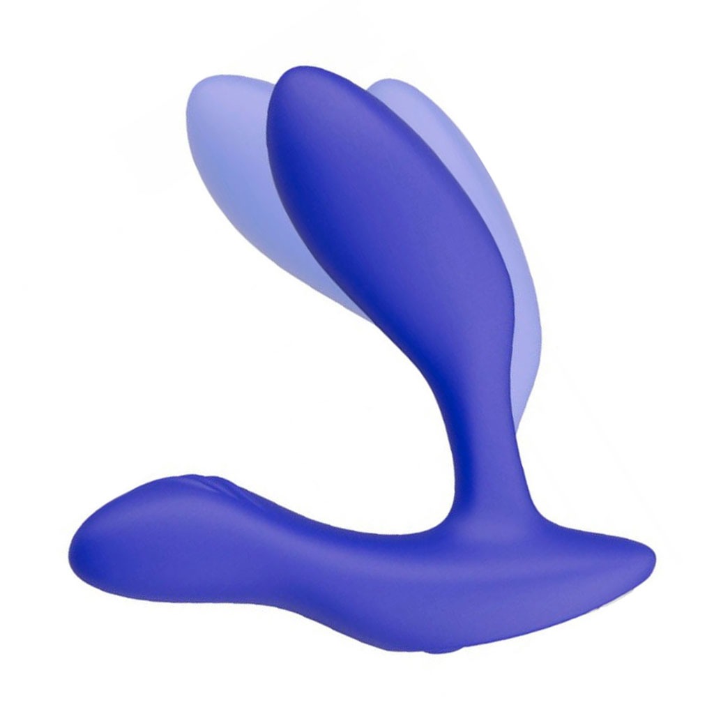 We-Vibe - Vector+ Anaal Vibrator Blauw trillingen