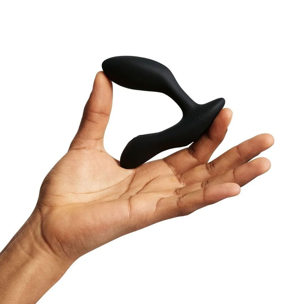 We-Vibe - Vector+ Anaal Vibrator Zwart hand