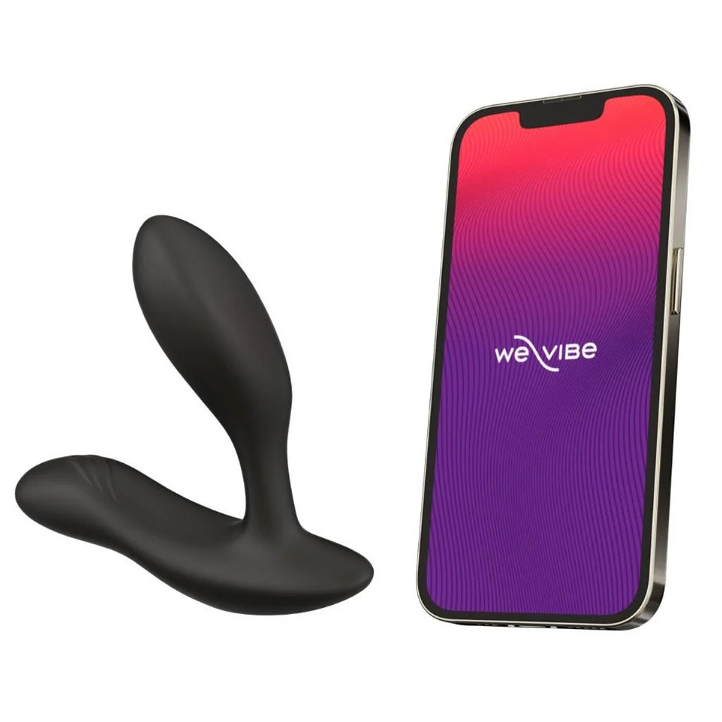 We-Vibe - Vector+ Anaal Vibrator Zwart iphone