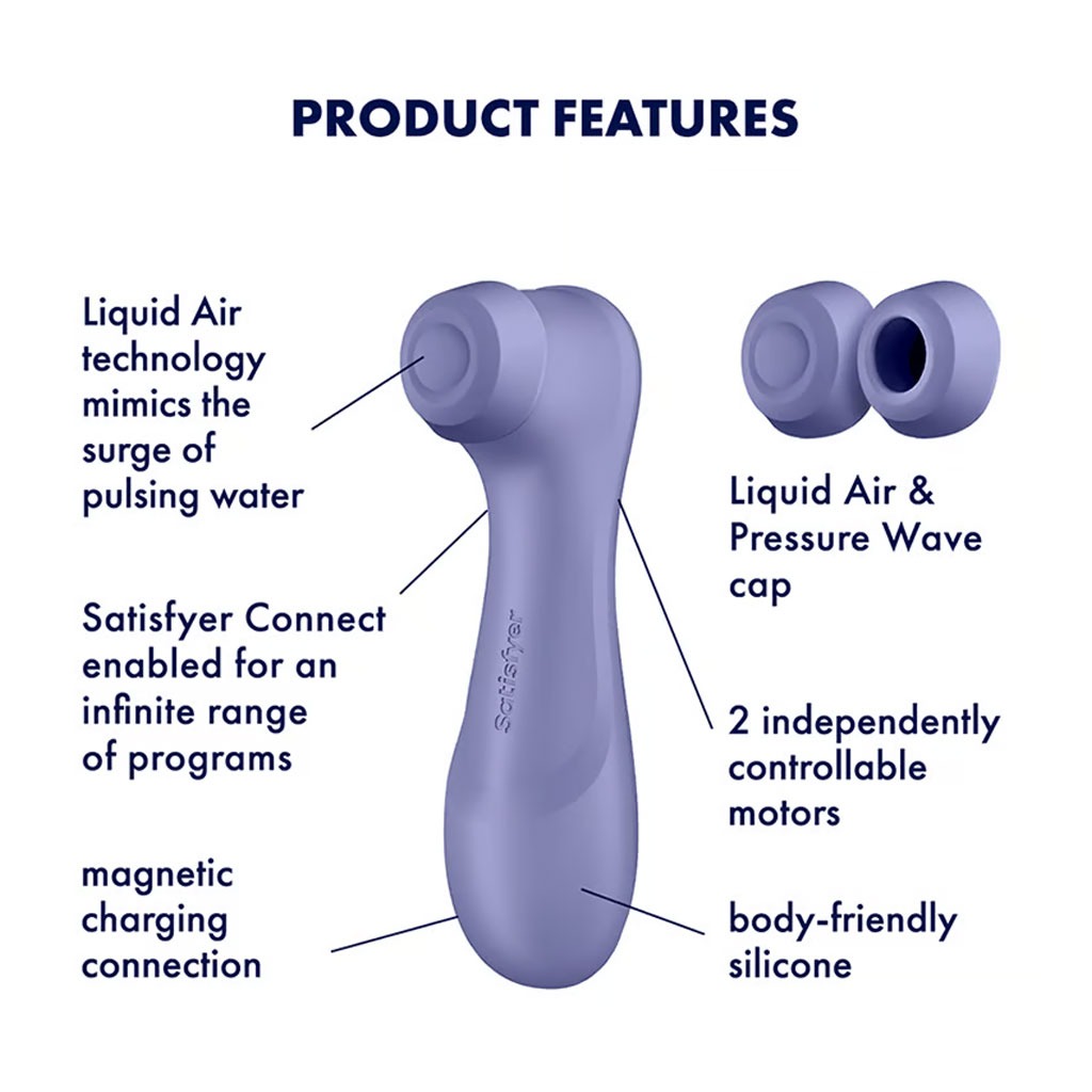Satisfyer - Pro 2 Gen 3 Lila + APP info