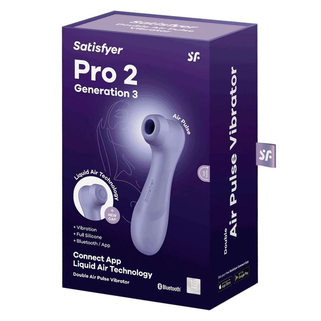 Satisfyer - Pro 2 Gen 3 Lila + APP doosje