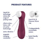 Satisfyer - Pro 2 Gen 3 Rood + APP info