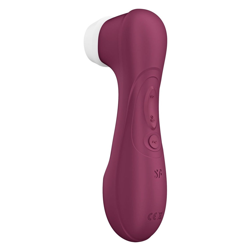 Satisfyer - Pro 2 Gen 3 Rood + APP zijkant