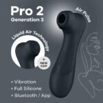 Satisfyer - Pro 2 Gen 3 Dark Gray + APP kopen