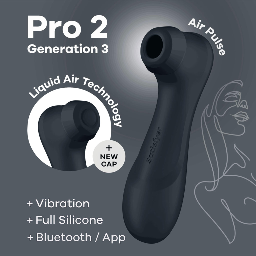Satisfyer - Pro 2 Gen 3 Dark Gray + APP kopen