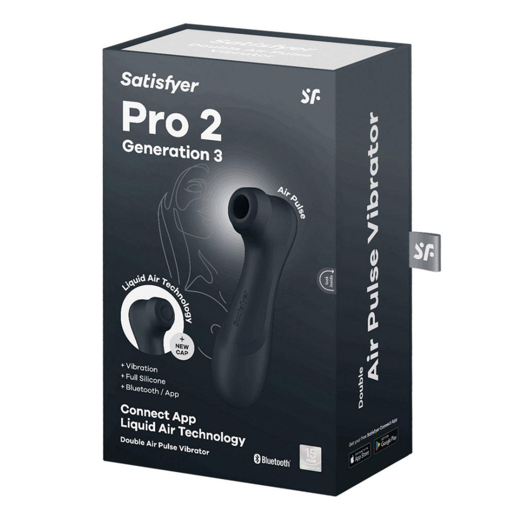 Satisfyer - Pro 2 Gen 3 Dark Gray + APP doosje