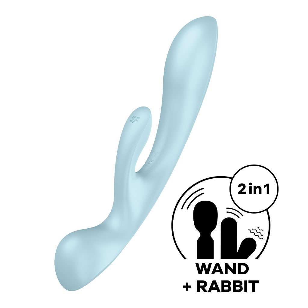 Satisfyer – Triple Oh Licht Blauw