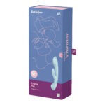 Satisfyer - Triple Oh Licht Blauw doosje
