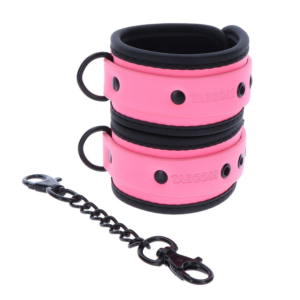 Taboom - Glow in the Dark Enkelboeien Roze bestellen