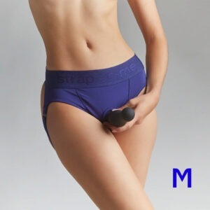 Strap-On-Me - Luxe Harnas Heroine Blauw M